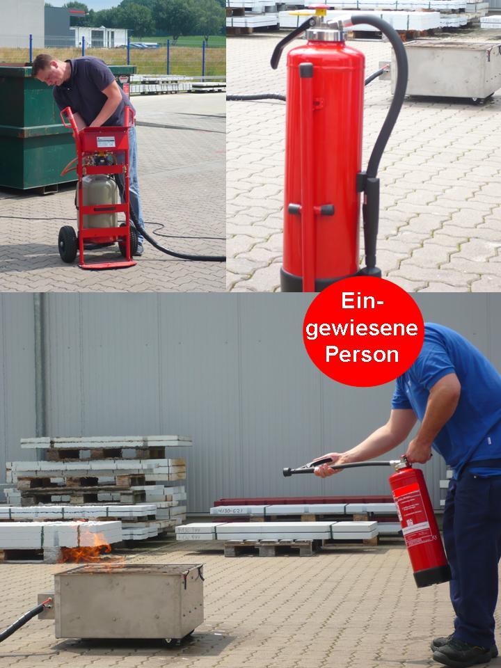 Feuerlöschtraining Lehrgang